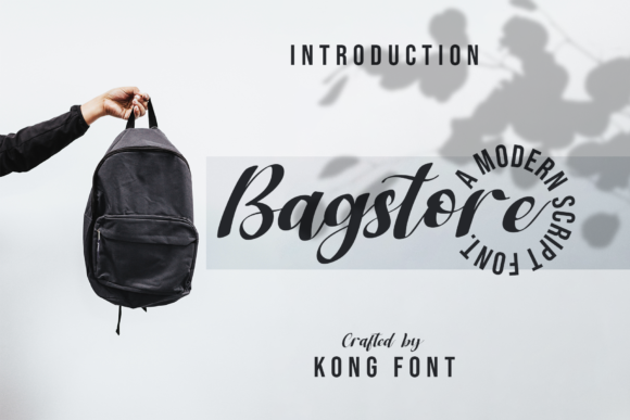 Bagstore: A Handwritten Font for Creative Brands