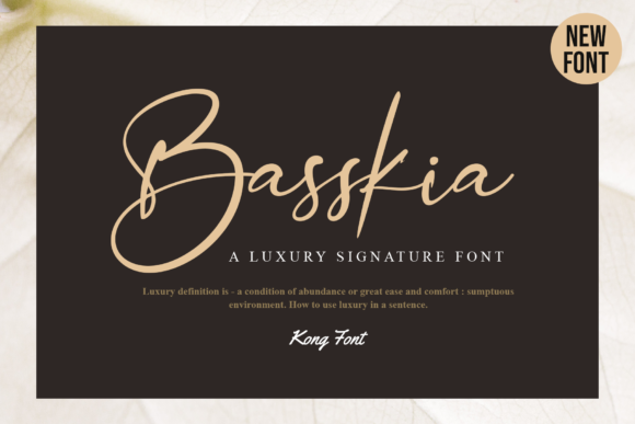 Basskia: A Playful Font for Creative Projects
