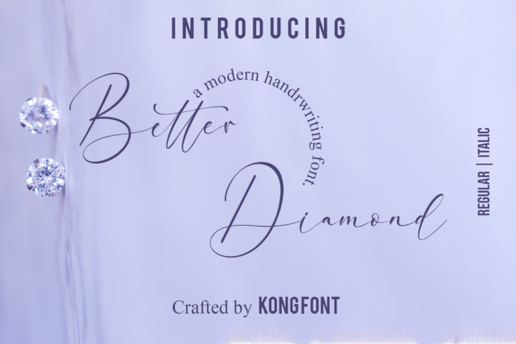 Better Diamond Font for Creative Projects