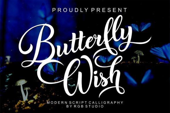 Butterfly Wish Font