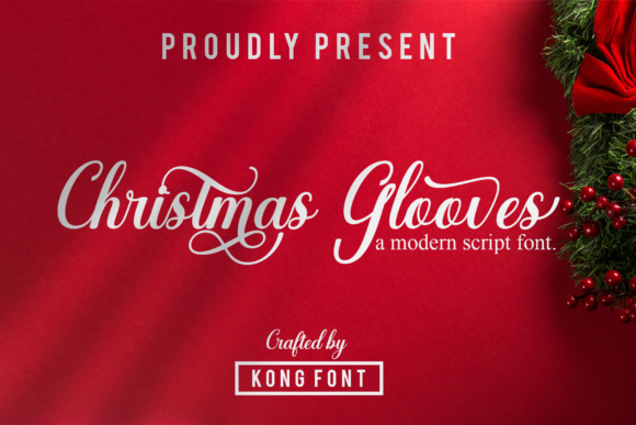 Christmas Glooves: A Festive Font for Bold Campaigns