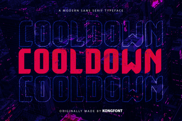 Cooldown Font for Web Design