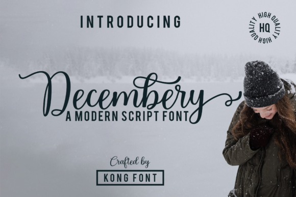 Decembery: A Font for Creative Business
