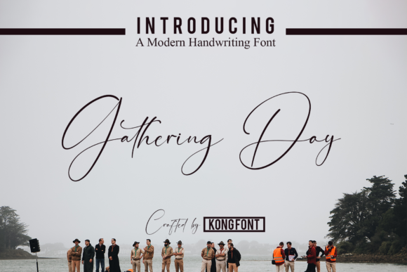 Gathering Day Font for Business Branding
