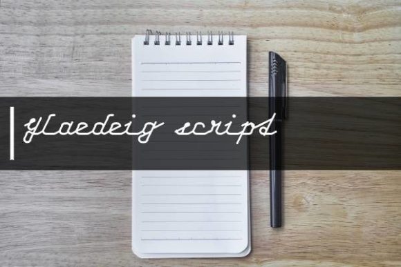 Glaedeig Script Font for Elegant Design