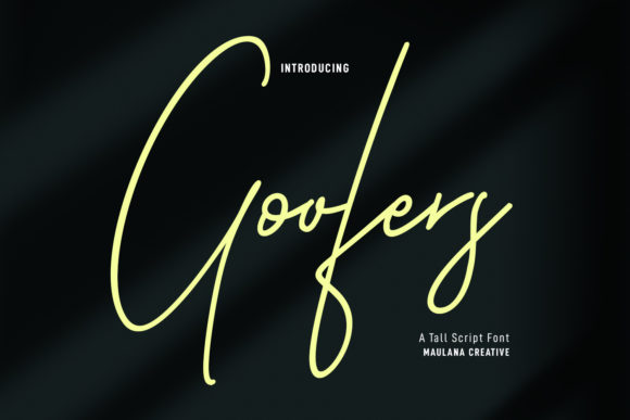 Goofers Script Font for Creative Design