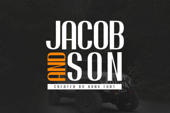 Jacob and Son Font for Creative Campaigns