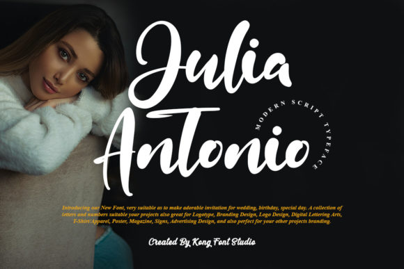 Julia Antonio Font for Business Branding