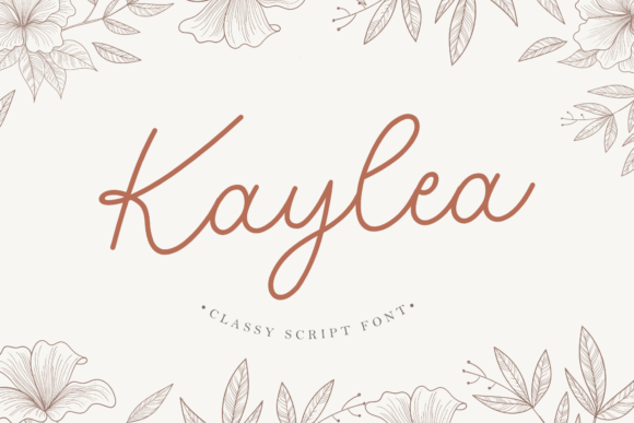 Kaylea Script: A Classy Font for Creative Projects
