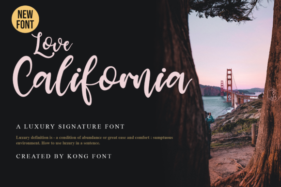 Love California Font Review