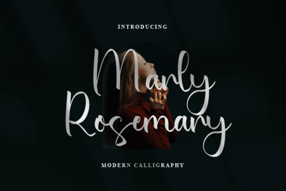 Marly Rosemary Font for Creative Projects