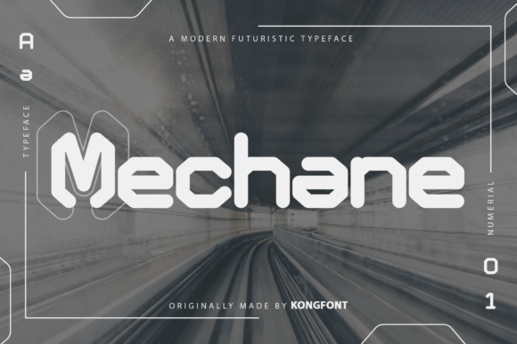 Mechane: A Playful Font for Creative Projects