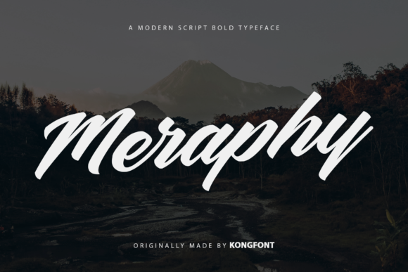 Meraphy: A Playful Font for Business Branding