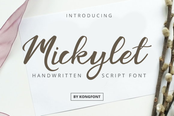 Mickylet: A Playful Font for Business Branding