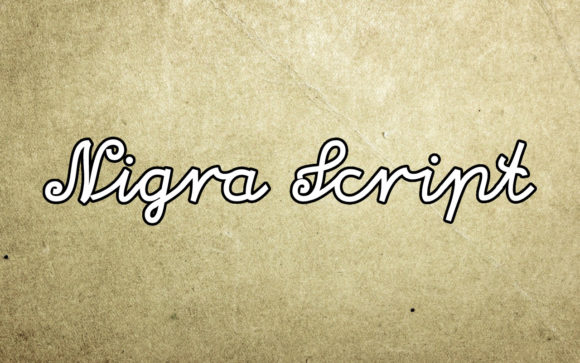 Nigra Script Font