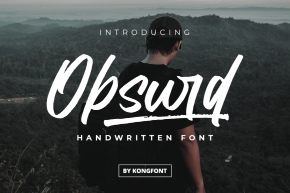 Obsurd: A Playful Font for Creative Campaigns