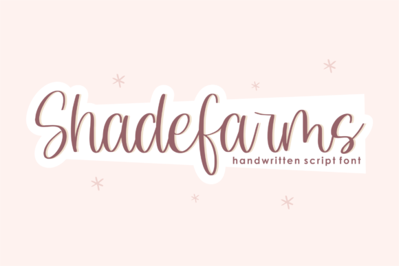 Shadefarms Font for Creative Projects