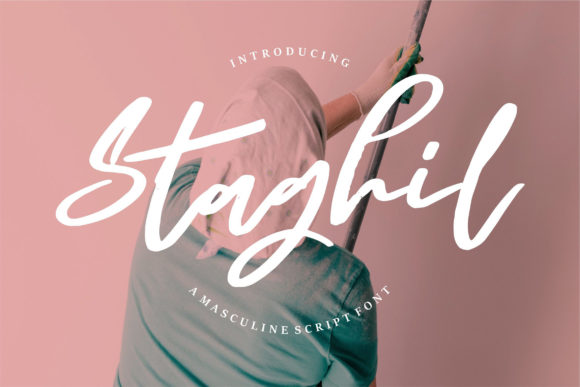 Staghil Script: A Premium Font for Business Branding