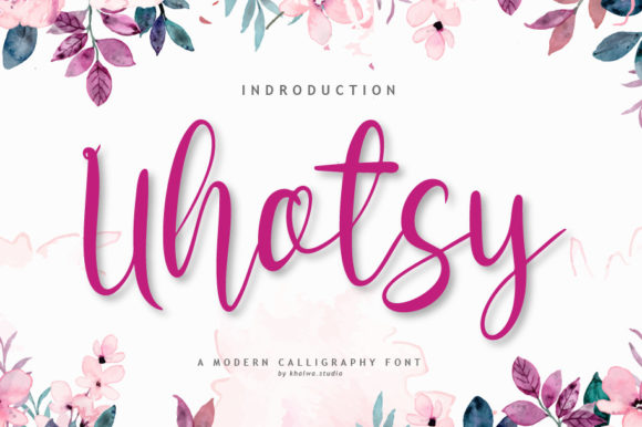 Uhotsy Script: A Font for Impact